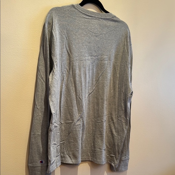 Champion Men’s Gray Long Sleeve Shirt - Picture 4 of 4